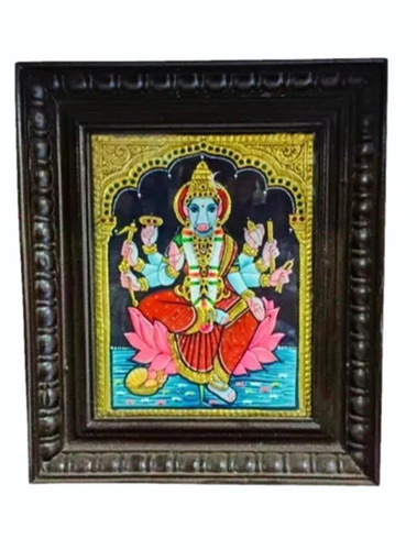 Varahi Amman Tanjore Painting - Color: Multicolor