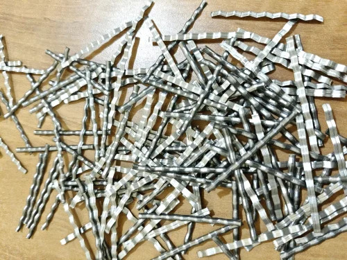 12.5-60 Mm Hooked Steel Fiber - Application: Construction