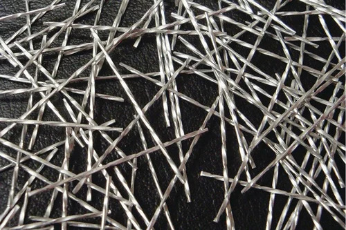 1200 Mpa Steel Fiber For Construction - Color: Silver