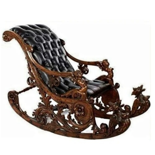 Antique Wooden Rocking Chair 