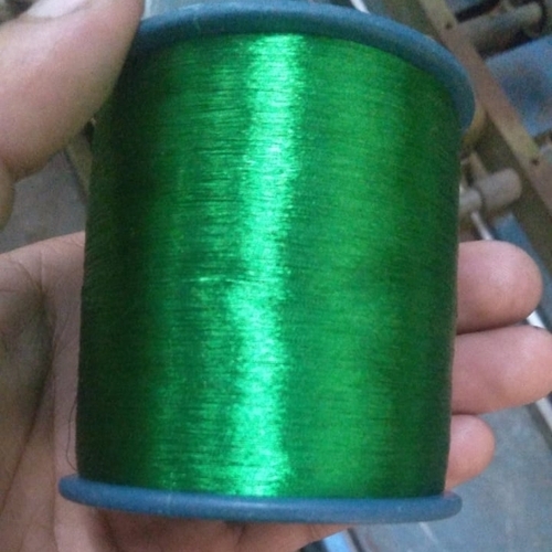 Green Metallic Zari Thread