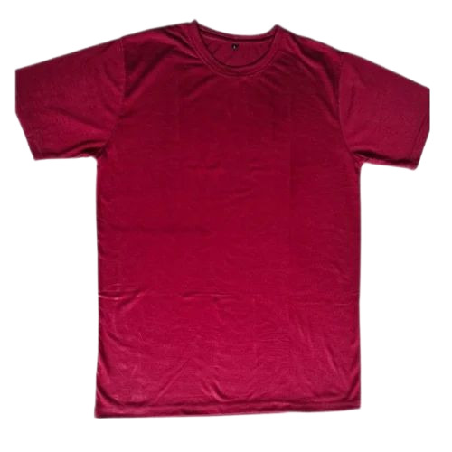 Maroon Cotton T Shirt