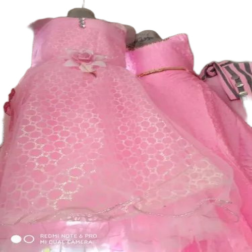 Pink Color Girls Dress