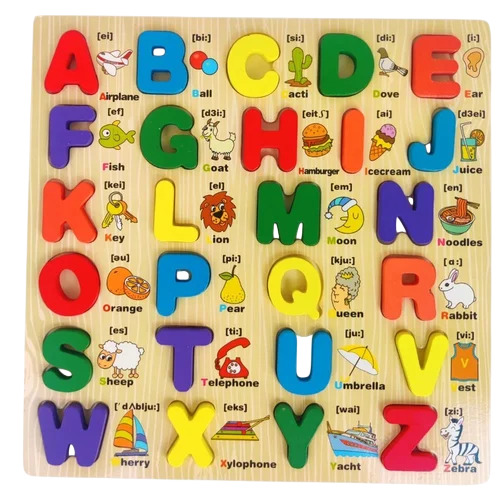 Wooden Alphabet Board Game