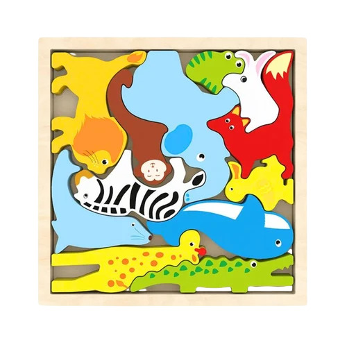 Wooden Educational Puzzle Boards