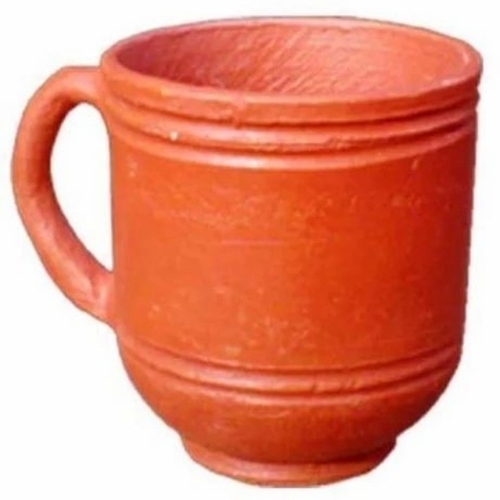 भूरा मिट्टी का कप