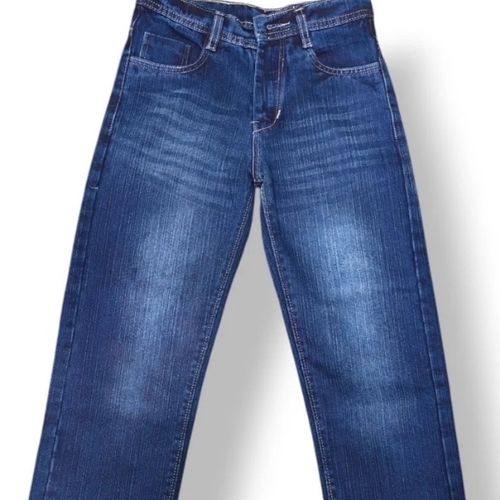 Dark Blue Kids Stretchable Denim Jeans