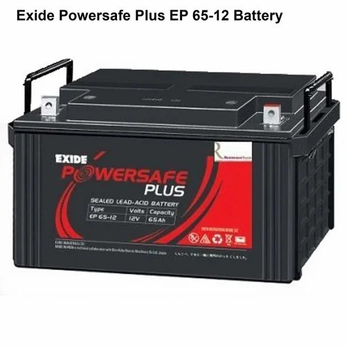Exide Powersafe 65Ah Smf Battery - Material: Abs Plastic & Lead Acid