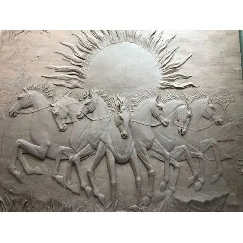 Horse Designer Mural - Feature: Easy To Install