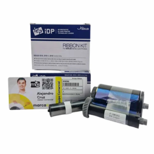 Idp Solid 310 510 Id Card Printer Ribbon