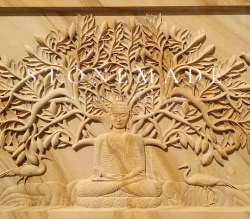Lord Buddha Wall Mural - Design Type: Religious Design