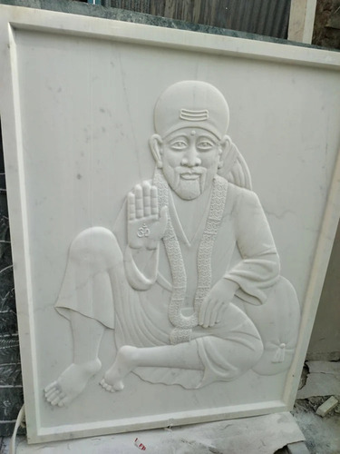 Sai Baba Marble Mural - Feature: Durable