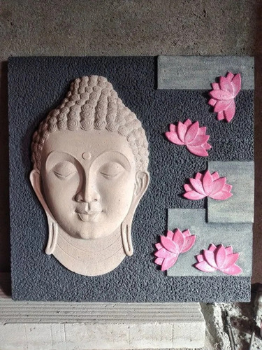 Shre Buddha Wall Mural - Feature: Durable