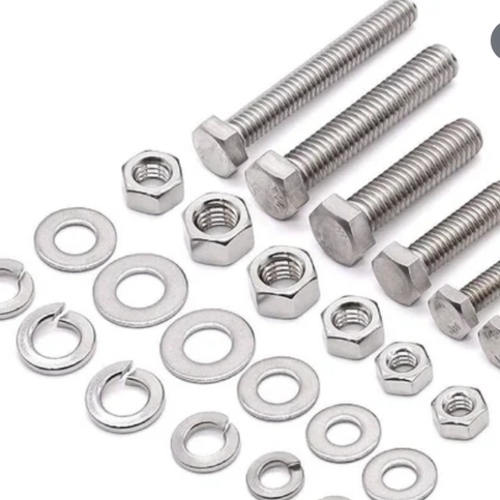 Stainless Steel Nuts - Polished Silver, Corrosion Resistant, Heat and Wear Resistant, Reusable