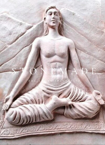 Stone Yoga Mural - Feature: Durable