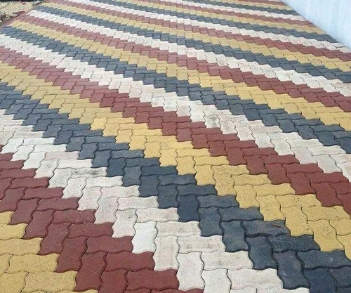 Zig Zag Parking Tile - Cavity: Solid