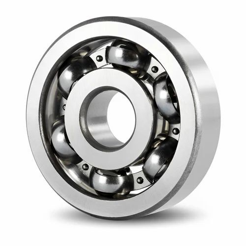 23mm Deep Groove Ball Bearing - Steel, Standard Size, Silver | Durable, Long Lasting, Industrial Use