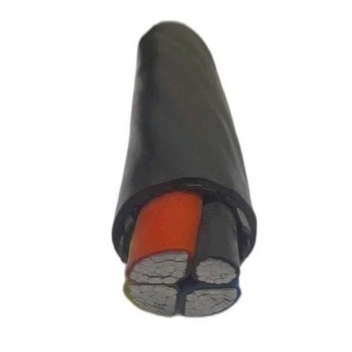 3.5 Core Aluminium Armoured Cable - Aluminium, Black, High Voltage | Multi Core, Durable Insulation, Underground Use, Electrical Safety