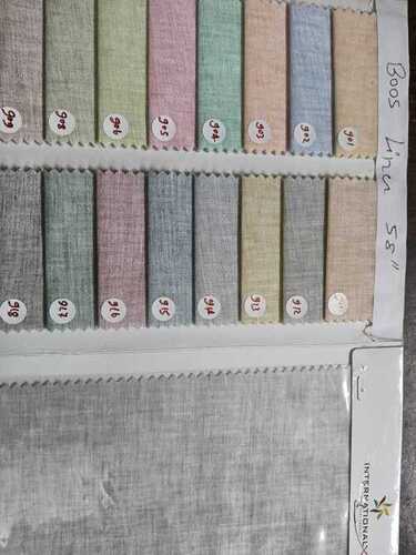 Boos Linen Look Shirting Fabric