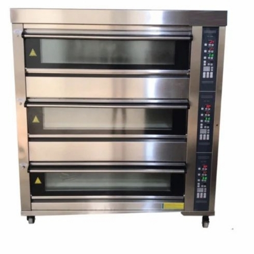 Deck baking oven