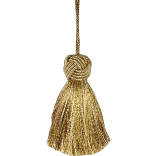 Golden Curtain Tie Back Tassel