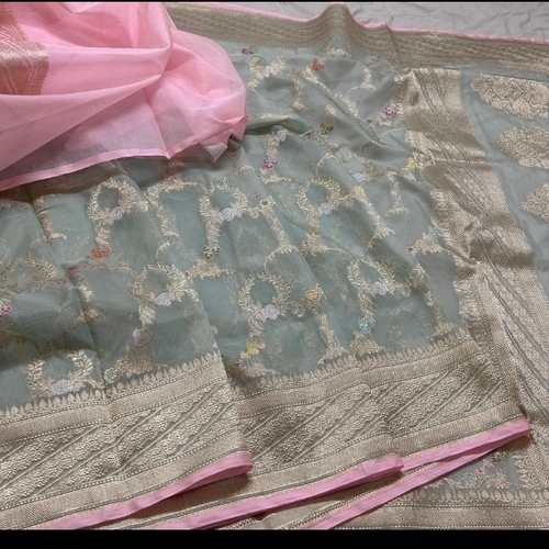 Banarasi Organza Silk Saree