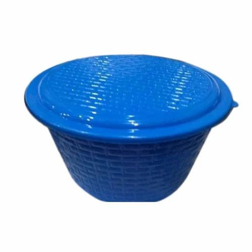 Blue Plastic Kitchen Container