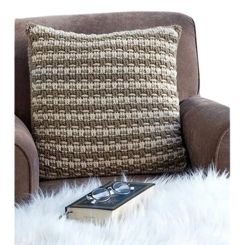 Cotton Square Cushion Cover - Color: Multi Color