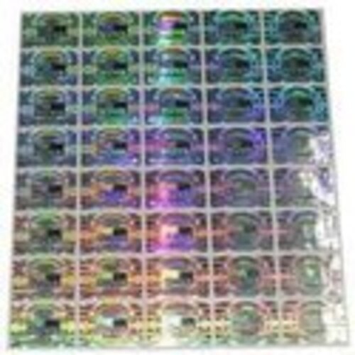 Electron Beam Hologram Stickers