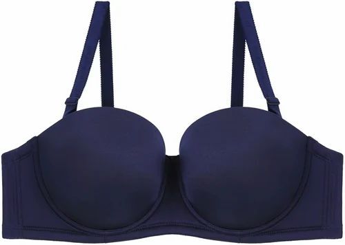 Ladies Blue Color Padded Bra