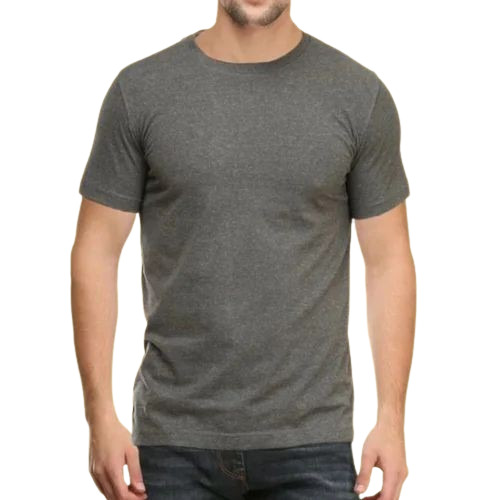 Men Plain Cotton T Shirt