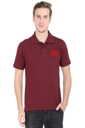 Men Polo Logo Printed Cotton T Shirt - Age Group: Adults