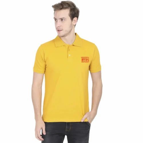 Men Polo Logo Printed T Shirt