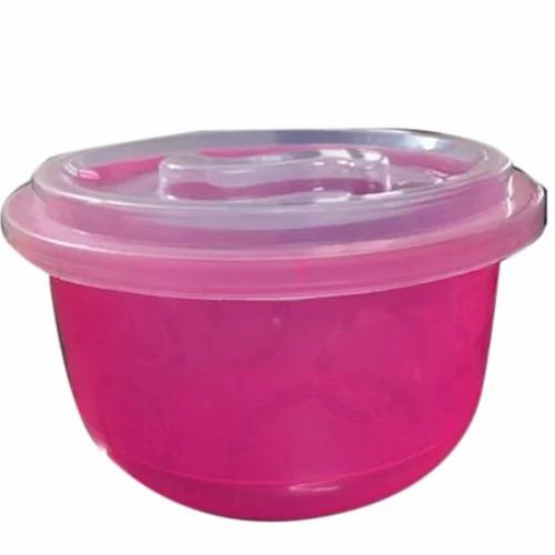 Pink Plastic Kitchen Container