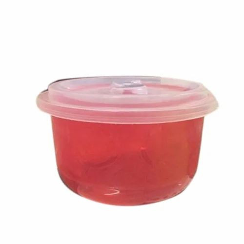 Red Plastic Kitchen Container