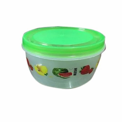 Round Plastic Kitchen Container