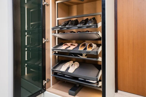 Wooden Shoe Rack