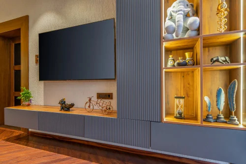 Wooden Tv Unit