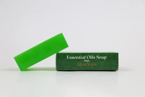 100g Aloe Vera Vitamin E Organic Handmade Soap