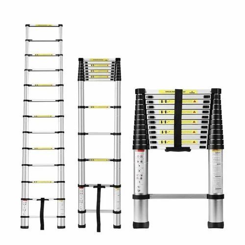 17 Feet Aluminium Telescopic Ladder - Feature: Corrosion Resistance