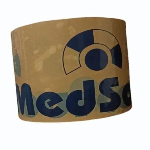 60mm Brown Bopp Printed Tape