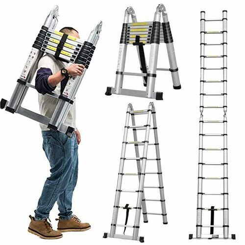 A Type Aluminum Movable Ladder