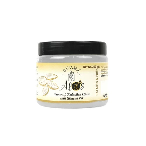 Almond Oil Aloe Vera Gel, Jar - 200gm, For Skin And Hair, Additive-Free, All-Purpose Use