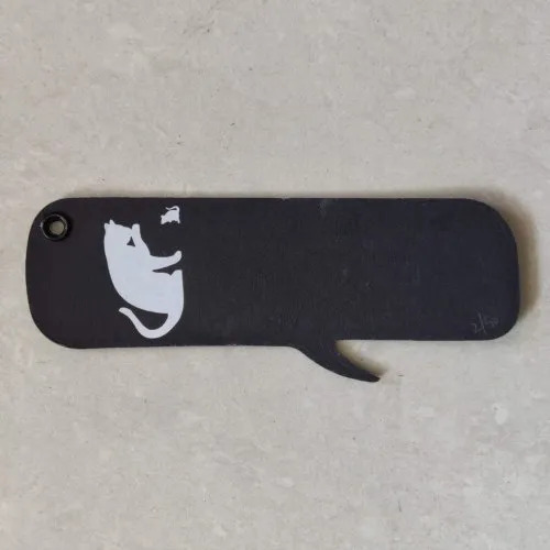 Die Cut Printed Hang Tag - Coating Type: Gloss Coated