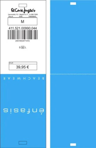 Disposable Hang Tags - Coating Type: Matte Coated