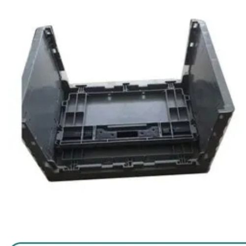 Foldable plastic pallet bottom heavy