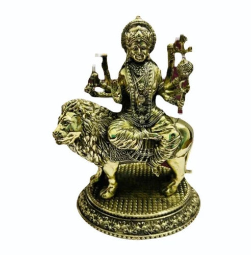 Lacquer Finish Antique Brass God Statues
