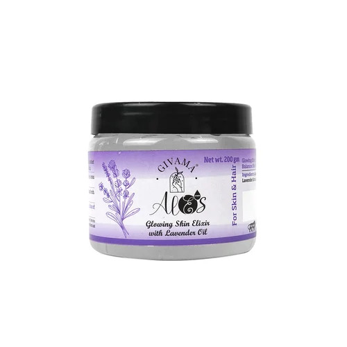 Lavender Oil Glowing Skin Aloe Vera Gel
