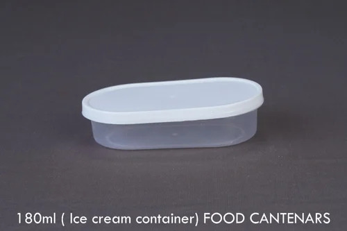 Plastic Containers For Ice Cream 180 Ml