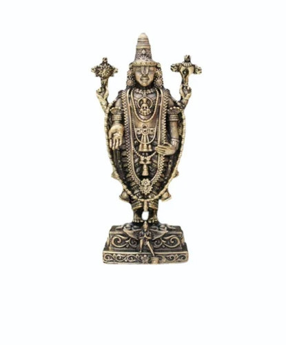 Polished Antique Brass God Idol